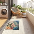 thumbnail image 4 of Yayeee Doormat for Indoor Entrance 32" x 20" Non Slippery Floor Rug, Pine Tree at Dawn, 4 of 8