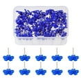 thumbnail image 4 of 50Pcs Push Pins Cork Notice Board Thumb Tacks Drawing Pins Flower Star Gear Flat Head Pushpin for Office Bulletin Board, 4 of 8