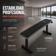 thumbnail image 2 of Banco Plano Entrenamiento Pesas Inclinacion Ajustable Plegable Multiposicion Gym Ejercicio Entrenamiento, 2 of 8