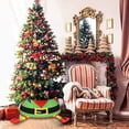 thumbnail image 5 of Gcvizuso Christmas Tree, Christmas Tree Decorations, Christmas Tree Surround With Printing Sequins ThreeDimensional Tree Bottom Decoration Scene Layout Props Christmas Tree Skirt, 5 of 6