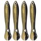 thumbnail image 2 of Kuymtek 4pcs 10cm 6g Bionic Loach Señuelos Pesca Hundiendo Cebos Blandos Artificiales (C), 2 of 9