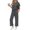 1 Dark Grey, variant on Two Piece Sets for Women Casual Summer Travel Vacation Outfits Short Sleeve Tops Wide Leg Pants Lounge Sets