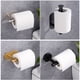 thumbnail image 1 of Portarrollos de papel higiénico de acero inoxidable para pared, sin perforaciones, para baño, 1 of 2