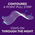 thumbnail image 3 of ZzzQuil Sleep Nasal Strips, Clear Nighttime Nasal Strips, Drug Free, 52 Nasal Strips, 3 of 9