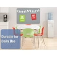 thumbnail image 4 of Quartet Oval Office Fabric Bulletin Board, 3' x 2', Frameless, Light Blue, 4 of 7