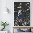 thumbnail image 5 of Anthony Edwards Throwback Dunk Canvas Poster Picture Print Wall Art Poster Painting Canvas Posters Artworks Gift Room Aesthetic 16x24inch(40x60cm), 5 of 6