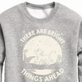 thumbnail image 3 of The Lion King - There Are Bright Things Ahead - Toddler & Youth Crewneck Fleece Sweatshirt, 3 of 5