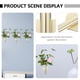 thumbnail image 3 of 4 unids de la pared delicada Florero decorativo de la pared Flowerpot Home Ornamental Jarrón, 3 of 5