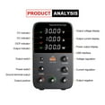 thumbnail image 6 of Adjustable DC power supply Digital Lab Bench Power Source Stabilized Power Supply Voltage Regulator Switch DC Power Supply Current Stabilizer ,Low-loss, 6 of 7