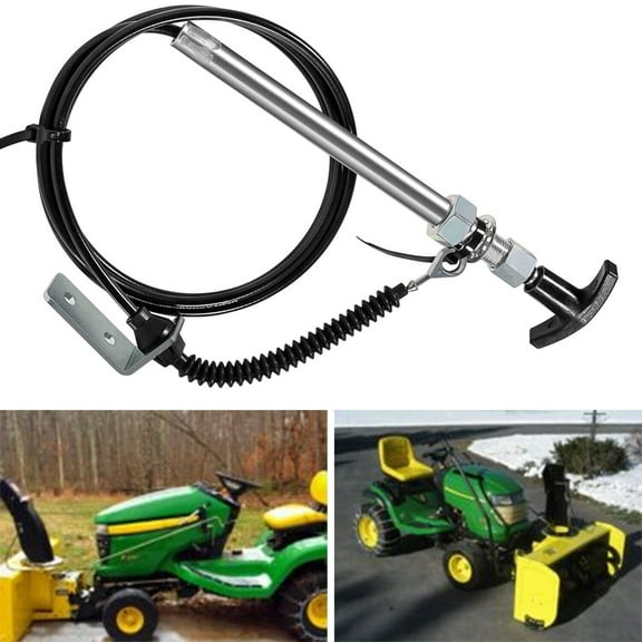 For John Deere 44" Snow Blower on 102 105 Spout Control Input Cable AM134404