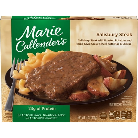 Marie Callender's Frozen Dinner, Salisbury Steak, 14 Ounce