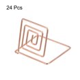thumbnail image 3 of Soportes para Mesa Unique Bargains 24uds 1,34 Pulgadas 34mm Alto Cuadrado Acero Oro Rosa, 3 of 5
