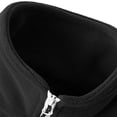 thumbnail image 6 of LEAVINGSUO Men's Zip-up Cardigan Sweatshirt Solid Color Long Sleeved Stand Up Collar Pocket Warm Jacket Black XS, 6 of 7