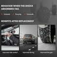 thumbnail image 6 of A-Premium Front Pair (2) Shocks Struts Assembly Compatible with Ford Festiva 1988-1993, Driver and Passenger Side, 6 of 8