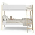 thumbnail image 4 of Storkcraft Next Delray Twin-over-Twin Bunk Bed, White with Natural, 4 of 9