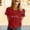Red, variant on SHITINN T Shirts for Women Graphic Tee Clothes Summer Short Sleeve Top Womens Shirt Womens Short Sleeve Tops Womens Shirts Summer