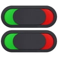 thumbnail image 2 of 2pcs Toilet Door Vacant Occupied Signboard Toilet Signboard Durable Signboard10X4X0.8CM, 2 of 4