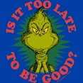thumbnail image 2 of Toddler's Dr. Seuss Grinch Is It Too Late Graphic T-Shirt, 2 of 3