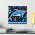 thumbnail image 4 of Dolphin Sunset Splendor - Canvas, 4 of 10
