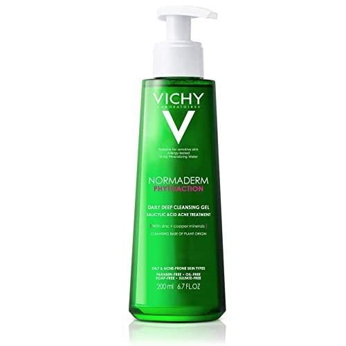 Vichy Normaderm Daily Acne Treatment Face Wash, Salicylic Acid Face
