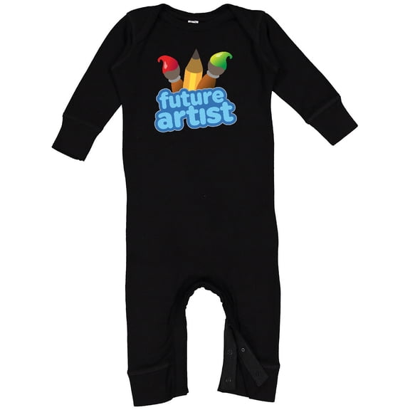 Inktastic Future Artist Baby Boy Baby Romper Coveralls