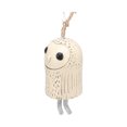 thumbnail image 4 of Animal Wind Chimes, Rustic Animal Wind Chimes Hanging Natural Resin Hand Made With Accessories For Gardens A Owl, 4 of 8