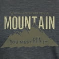 thumbnail image 3 of CafePress - Mountain Runner Women's Deluxe T Shirt - Womens Tri-blend T-Shirt, 3 of 4
