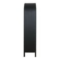 thumbnail image 3 of Moe's Home Collection Wilde Display Cabinet Black Wood Cabinets & Storage, 3 of 5