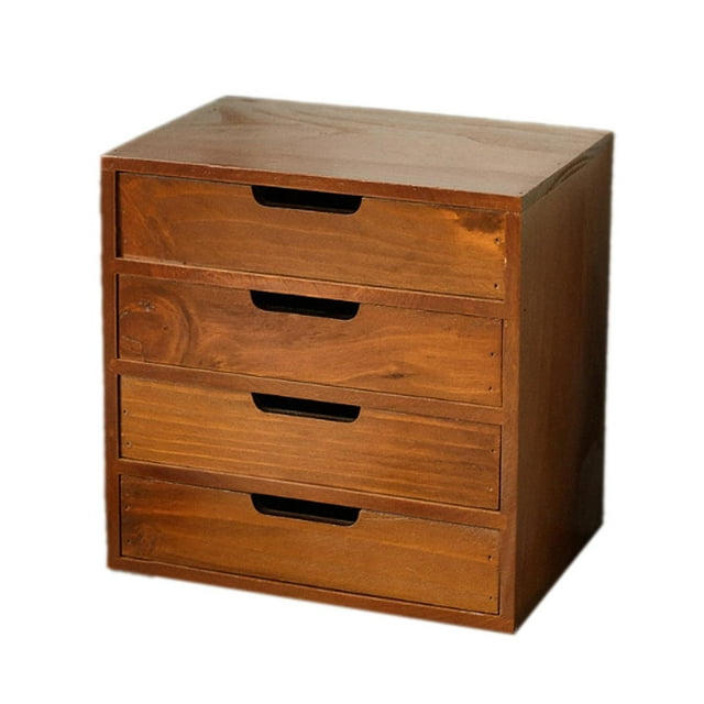 Organizador de escritorio de madera, archivador de madera para dormitorio, mesa interior 25x175x25 cm
