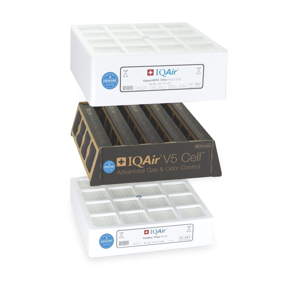 Paquete de filtros 3 en 1 para purificador de aire IQAir HealthPro Plus