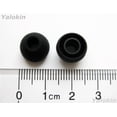 thumbnail image 4 of RHEA- New 12Pcs Small Black Soft Replacement Eargels Set For Monster Earphones, 4 of 6