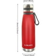 thumbnail image 6 of 37oz Thermos for Hot and Cold Drinks, Coffee Thermos Water Bottle, Wide Mouth Thermal Cups- Leakproof Stainless Steel Insulated Thermos - Commute, Travel, and Picnic Friendly, 6 of 7