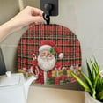 thumbnail image 4 of ZUXONGSY Christmas Santa Claus Tea Cozies Covers Teapot Dust Cover with Hanging Loop Gifts Decorative Large Teapot Cover Insulation and Keep Tea Warm Thick Teapot Cosy Xmas Decor, 4 of 7