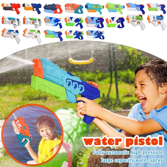 Kiddiway Prank Water Gun - High-Pressure Outdoor Water Blaster, Ideal for Beach Fights, Pool Parties, and Summer Water Battle Events,A