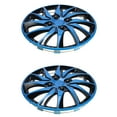thumbnail image 3 of GOOHOCHY Wheel Cover Hubcap Blue PP 2Pcs For Daily Use 14 Inch, 3 of 8