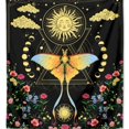thumbnail image 1 of Tarjeta de tarot con diseño de mariposa bohemia para colgar en la pared, 150 x 130 cm, 1 of 1