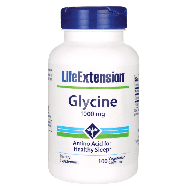 Life Extension Glycine 1,000 mg 100 Veg Caps