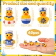 thumbnail image 2 of sixwipe 60 Piece Miniature Resin Cruise Duck Figurines Set, Hawaii Summer Sailor Ducks for Hiding, Crafts, Moss Terrariums, Fairy Garden Landscape, Party, 2 of 7