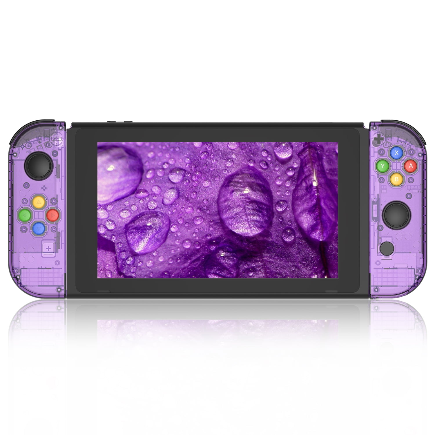 switch lite atomic purple shell