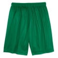 thumbnail image 6 of Mens Double-Layer Classic Mesh Polyester Short Kelly Green X-Small, 6 of 8