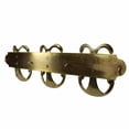thumbnail image 4 of Brass Coat Hook 3 double Hook Plate | Renovator's Supply, 4 of 6