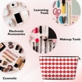thumbnail image 4 of Canadian Maple Leaf Flag Handbag Purse Tote Organizer Zipper Closure Cosmetic Pouch Bag For Travelling, 4 of 7