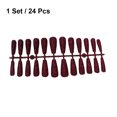thumbnail image 4 of Soidarity Presione el diseño de uñas postizas Parche de manicura artificial Decoraciones terminadas Pulido Profesional Chica Herramientas de belleza para Arte de uñas Rosa roja Soidarity CE012360-03B, 4 of 6