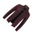 thumbnail image 1 of fastboy Stay Cozy And Fashionable In Knitted Sweater For Men Multiple Sizes Available Knitted Cardigan Coats jujube red 4XL 1Set, 1 of 6