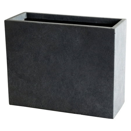 Large Rectangular Planter - Kasa Modern Design Modern Concrete Rectangular Pot Planter