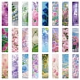 thumbnail image 2 of 24Pc Floral Bookmarks, Creative Paper Bookmarks With Flower Designs, For Book Lovers, Reading Enthusiasts, Teens, S, Small Reward Gifts, Book Accessories For Daily Reading,, 2 of 6