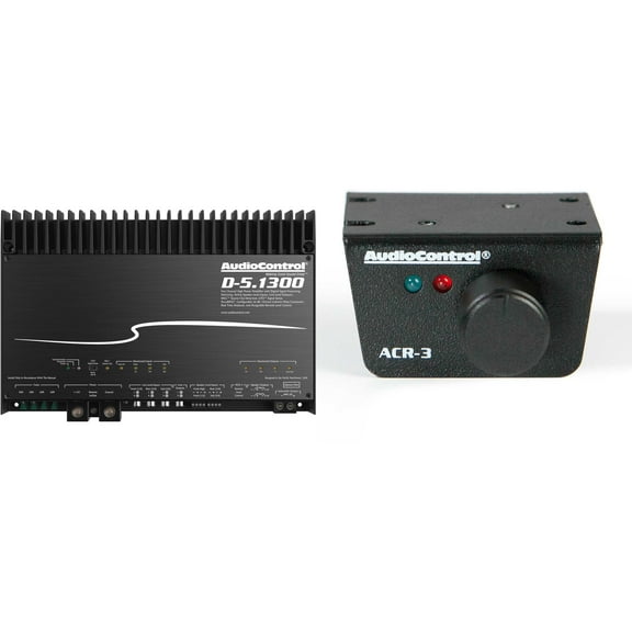 Audiocontrol D-5.1300 High Power DSP Multi-Channel Amplifier With Accubass with ACR-3 Remote