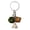 A, variant on Keychain Pendant Dice Charm Lightweight Portable Acrylic Keychain Phone Bag Keyring Smooth Surface Keychain