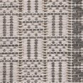 thumbnail image 4 of 2-ft x 5-ft Fresco Tonal Weave, Grey Flatweave Mat, 4 of 5