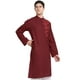 SKAVIJ Robe de Soirée en Coton Indien Kurta Casual Longue pour Hommes Grande Taille Red – image 4 sur 6